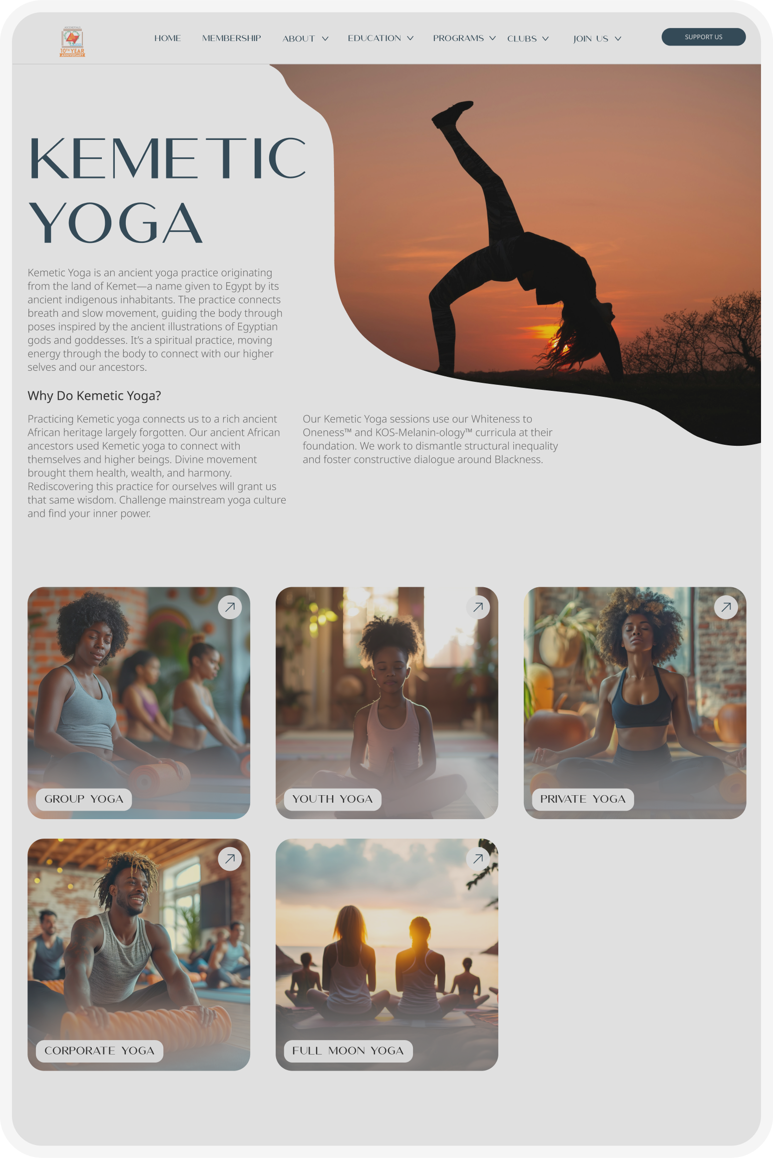 Kemetic Yoga Page
